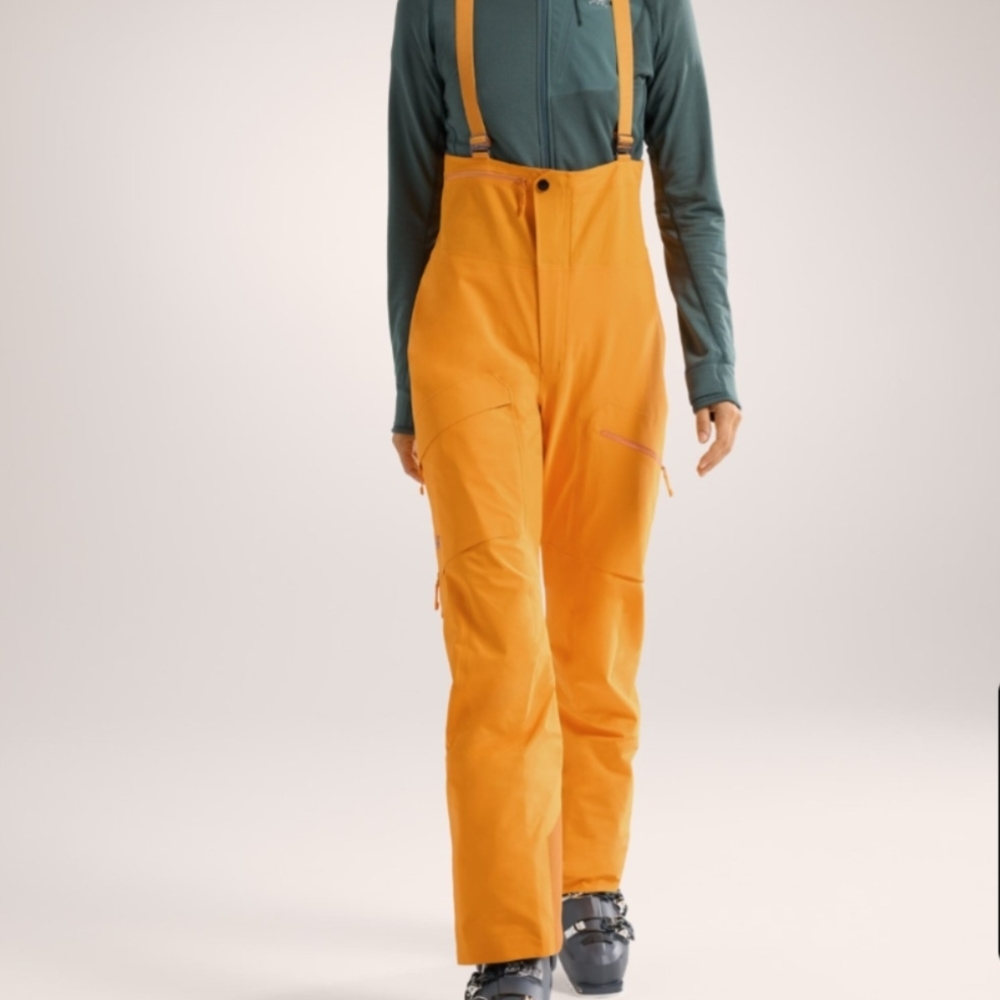 Arcteryx Womens Ski Rush Bib Pants size 6 Skiing Snowboarding New W Tags Goretex